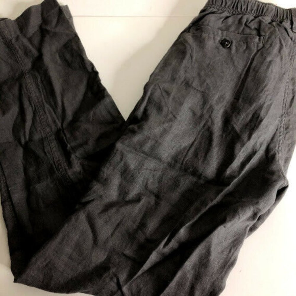 28 Palms Men's Relaxed-Fit Linen Pant